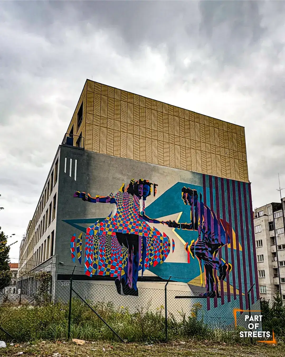 Invader作品 - 布拉格像素涂鸦 - 捷克街头